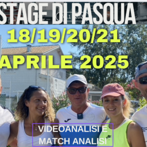 STAGE INTENSIVO DI PASQUA 18/19/20/21 APRILE 2025 