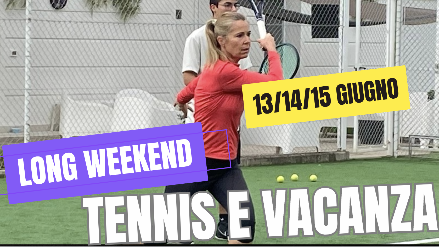 STAGE DI TENNIS WEEKEND 13/14/15 GIUGNO 2025 TECNICA E BIOMECCANICA 