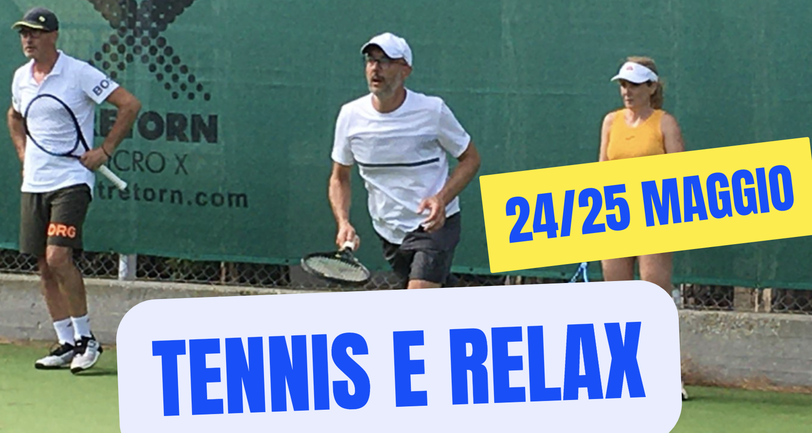 STAGE DI TENNIS WEEKEND 24/ 25 MAGGIO 2025